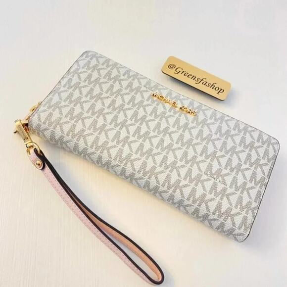 Michael kors large continental wallet vanilla - Picture 3 of 5